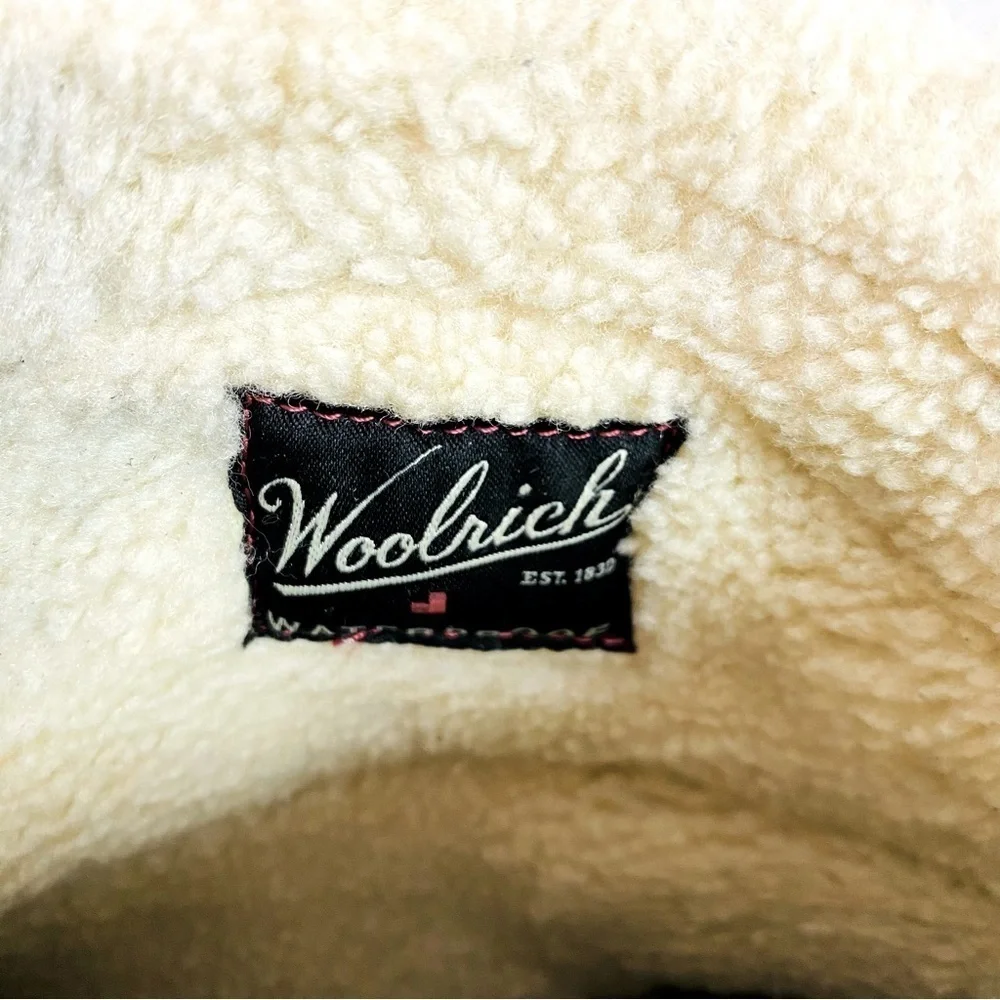 Woolrich Buckwa Suede Waterproof Snow Boots Size 11